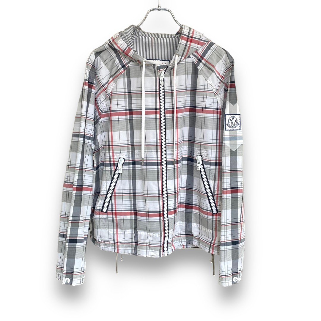 流行に サイズ2 JACKET GIUBBOTTO BLEU GAMME MONCLER ホワイト