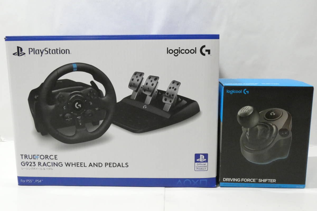 4489T/状態良 Logitech ロジテック G923 レーシングホイール ハンコン