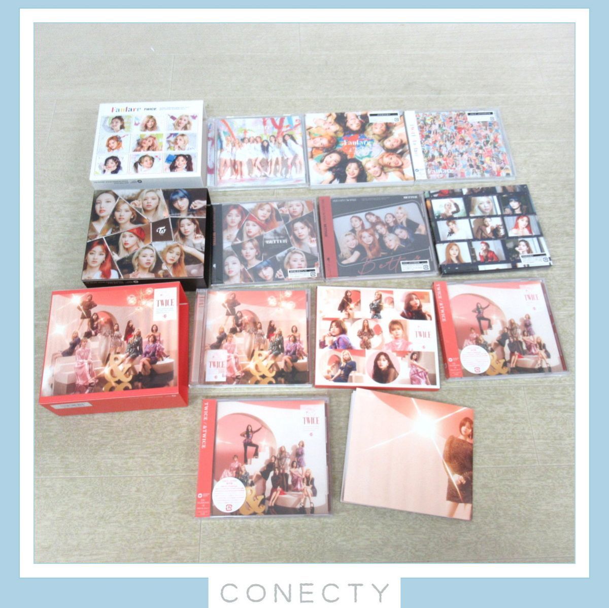 TWICE CD まとめ売りセット twicetagram &TWICE FANCY YOU Feel Special MORE & MORE【P4【S4の画像9