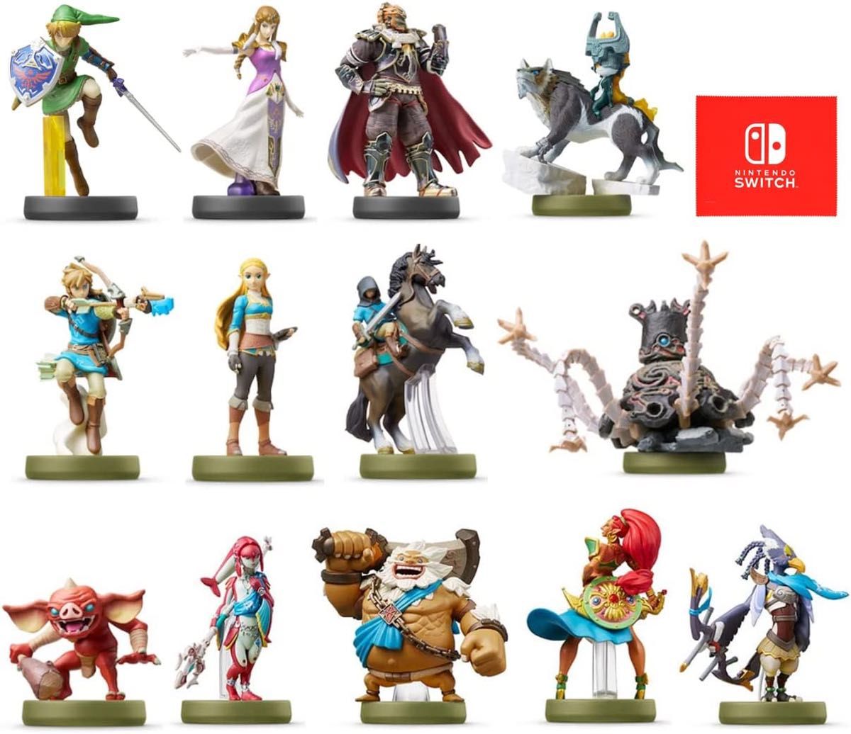 ゼルダの伝説amiiboアミーボ13種セット【新品・未開封・未使用】Zelda