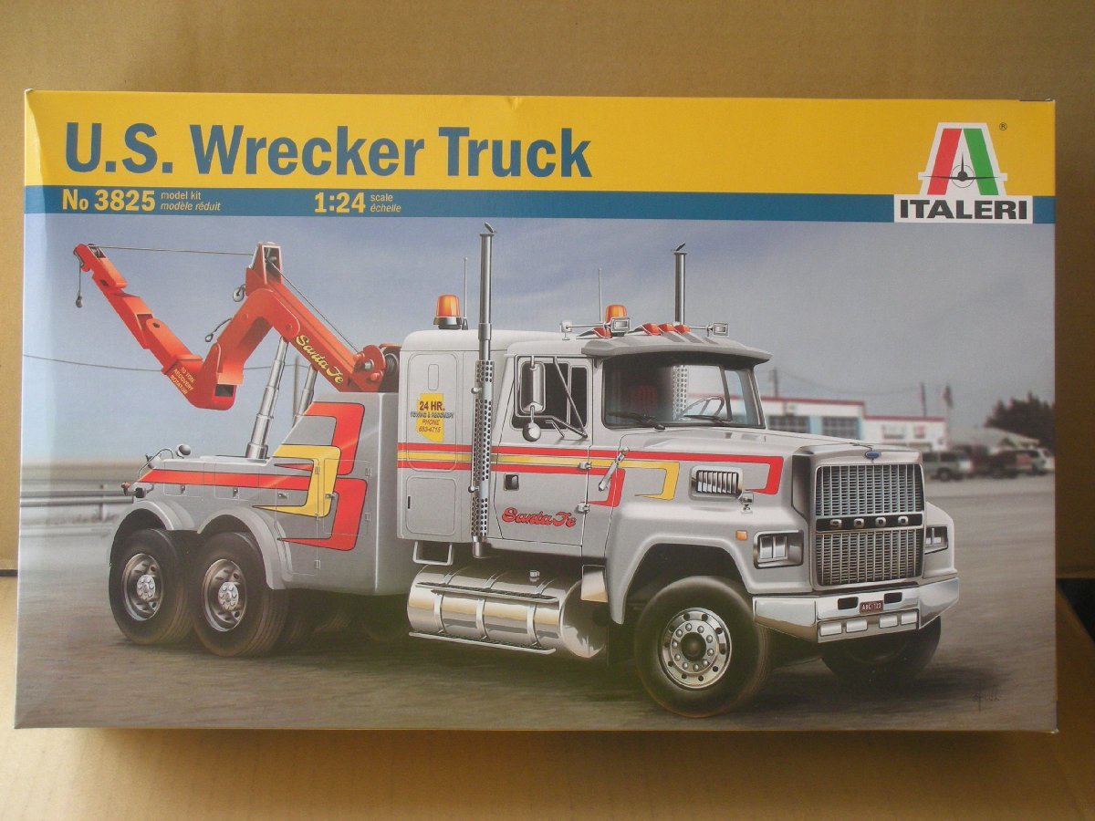 イタレリ 1/24 Italeri U.S. Wrecker Truck_画像1