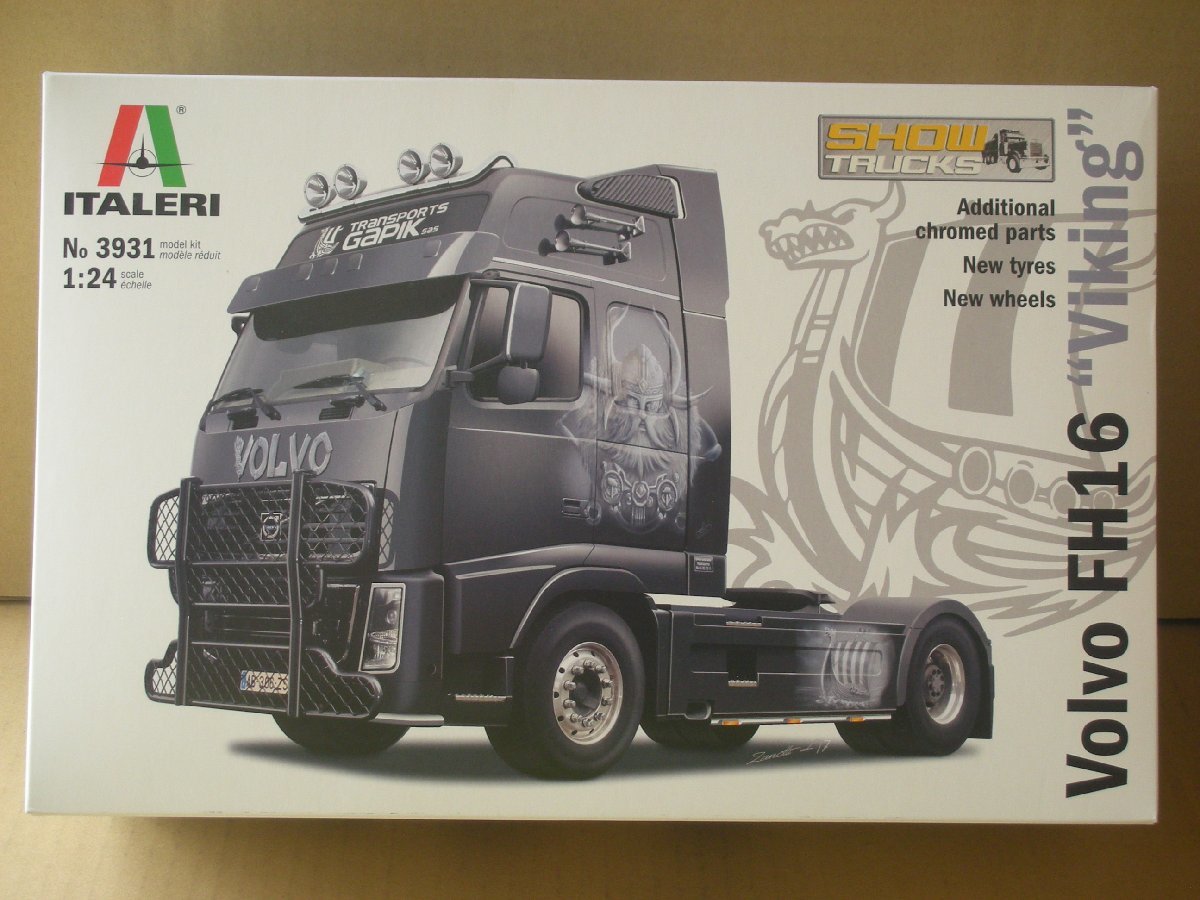 ita rely 1/24 Volvo FH-16 XXLvai King plastic model IT3931 forming color 