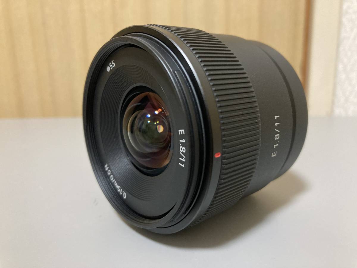 SONY E 11mm F1.8 SEL11F18 大口径広角APS-C単焦点レンズ☆Eマウント用