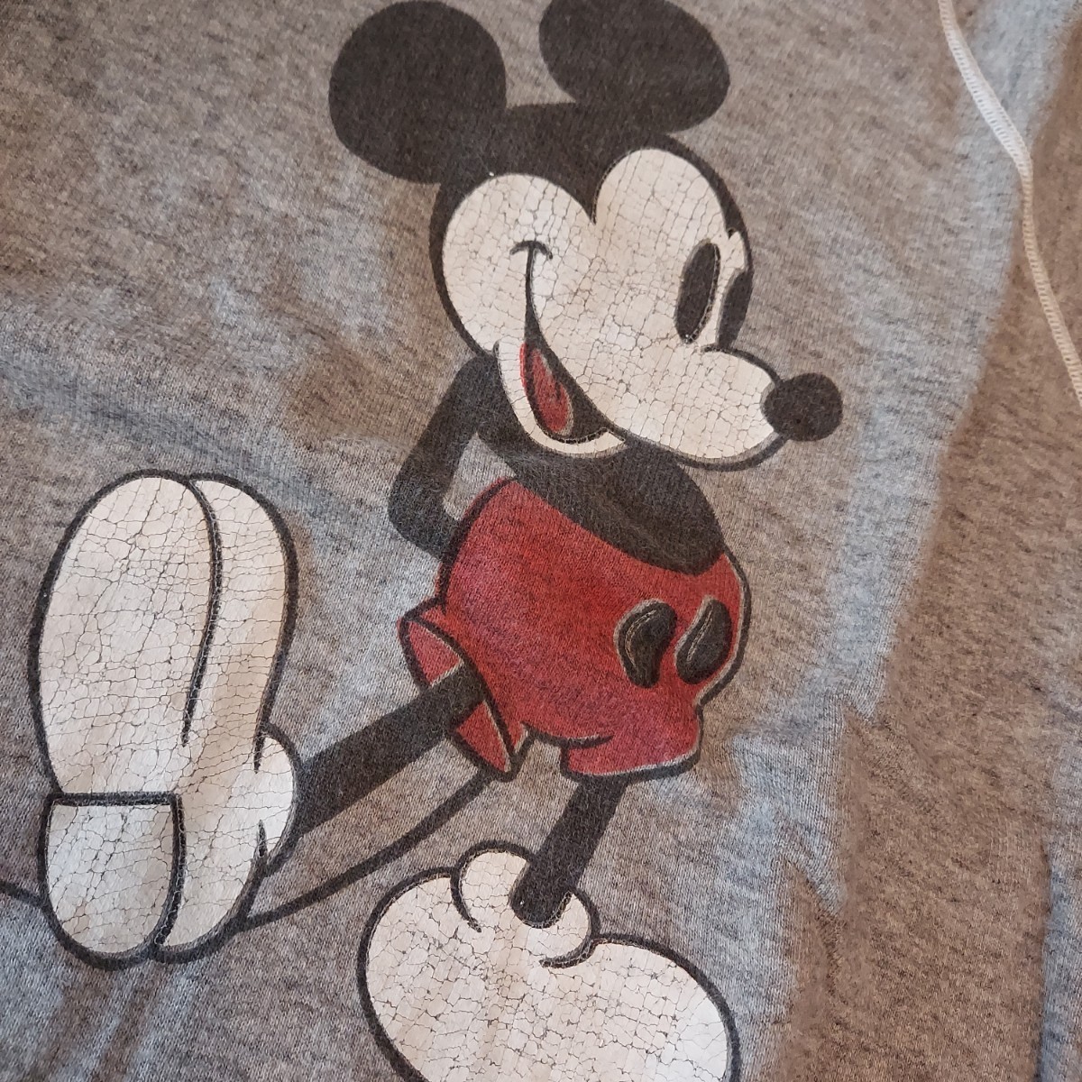 送料無料 JACKSON MATISSE ジャクソンマティス ミッキー スウェット XS ディズニー Disney  コラボ トレーナー 半袖 tシャツの画像3