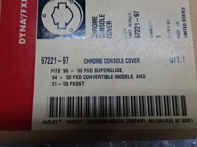 希少未使用 H-D純正OP ダイナ FXD FXDX FXDXT ガソリンタンク