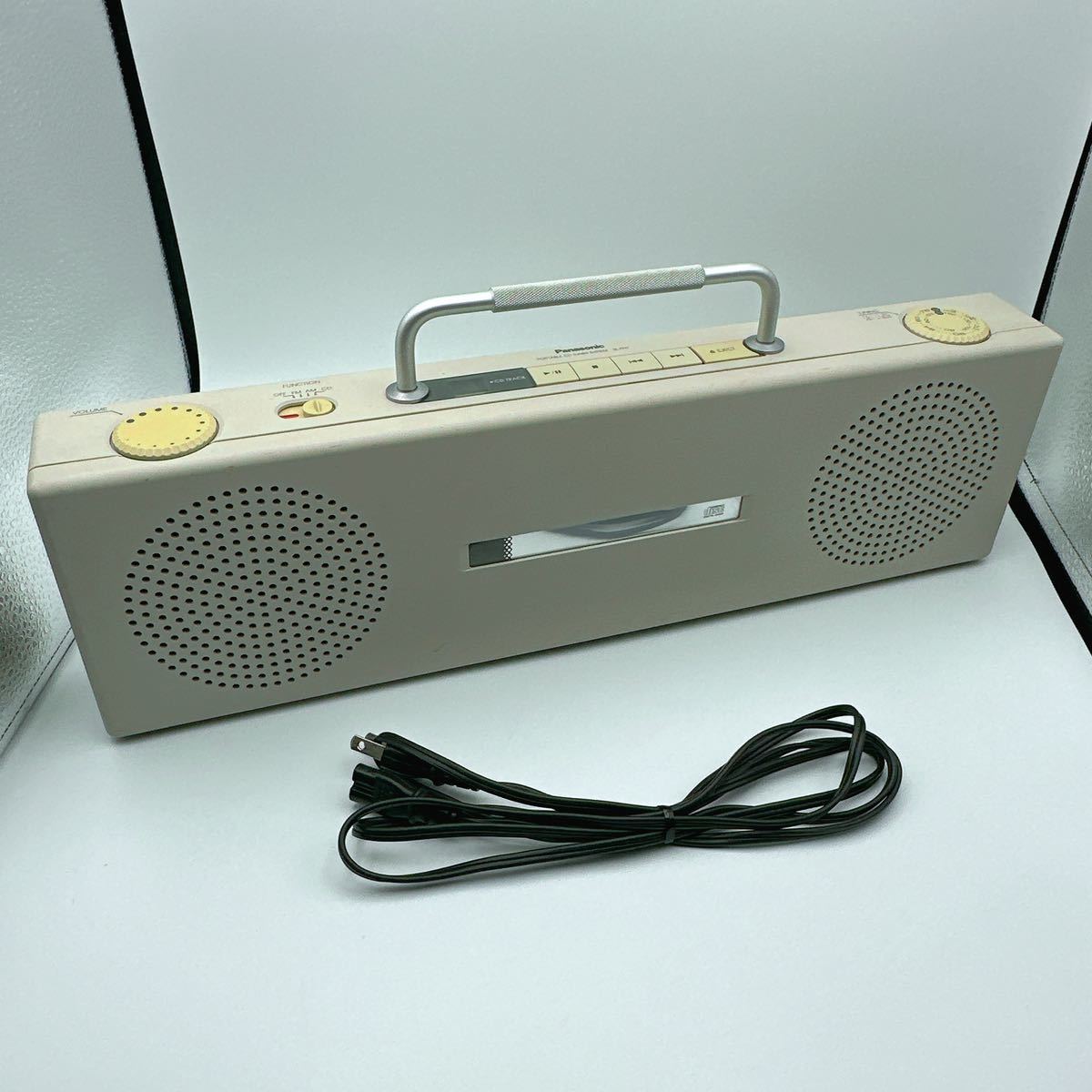 日本製 ポータブル Panasonic CD AM FM ラジオ SL-PH7 CDプレーヤー