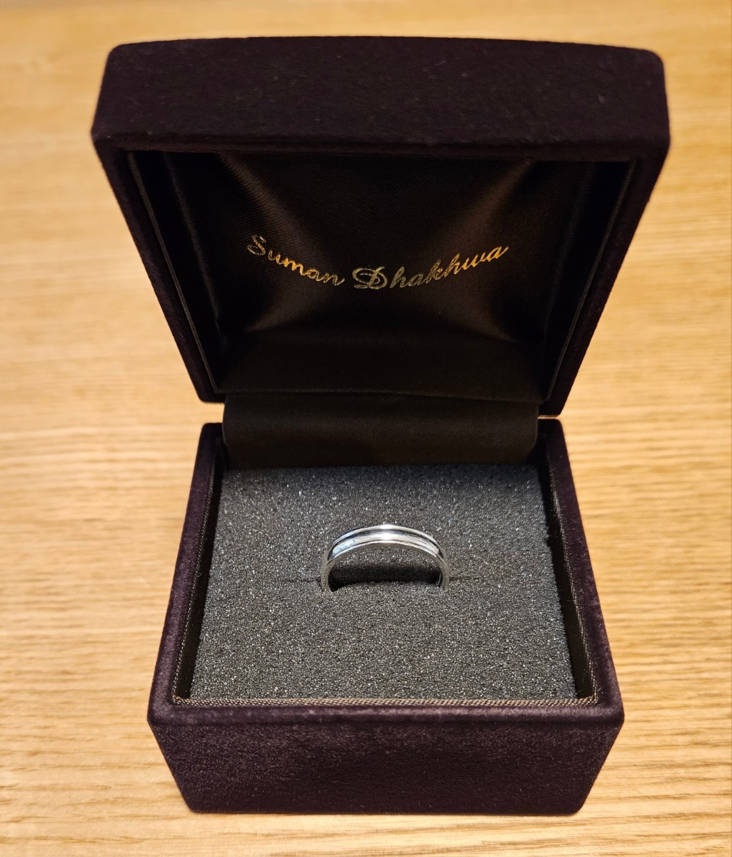 Suman Dhakhwa All Silver Ridge Ring スーマンダックワ シルバー