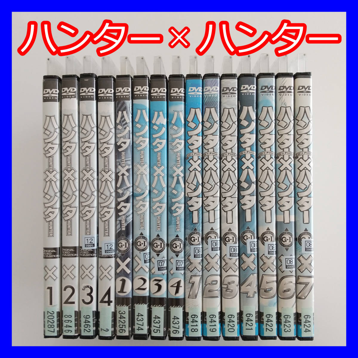 ー品販売 送料全国一律520円/HUNTER×HUNTER/ハンター×ハンター/DVD/計