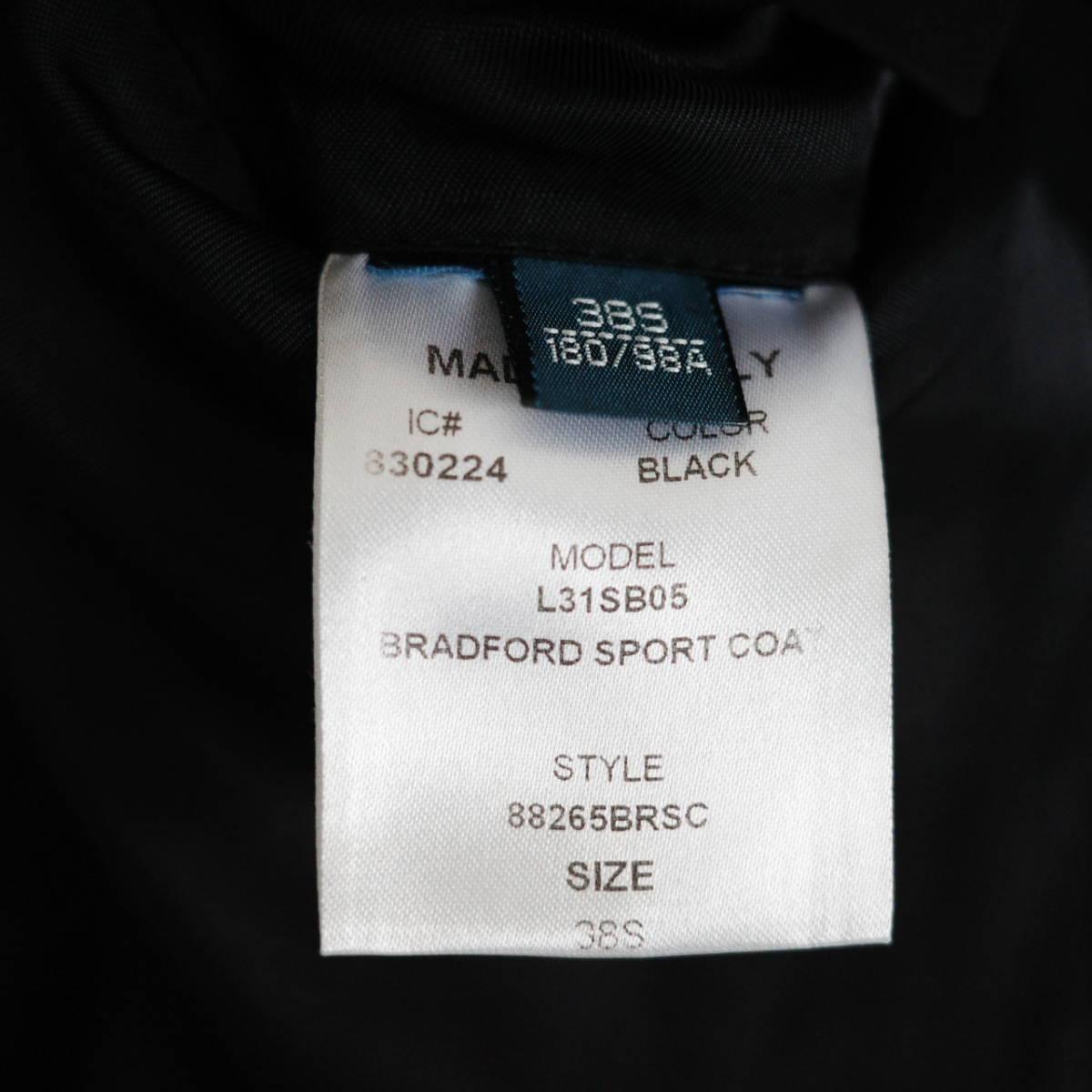 Polo by Ralph Lauren Black Linen 2B jacket 38S ラルフローレン ブラックリネンジャケット MADE IN ITALY_画像4