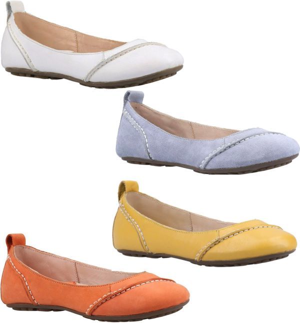  free shipping Hush Puppies 25cm Flat Loafer yellow ballet leather Be sun sandals sneakers slip-on shoes pumps at15