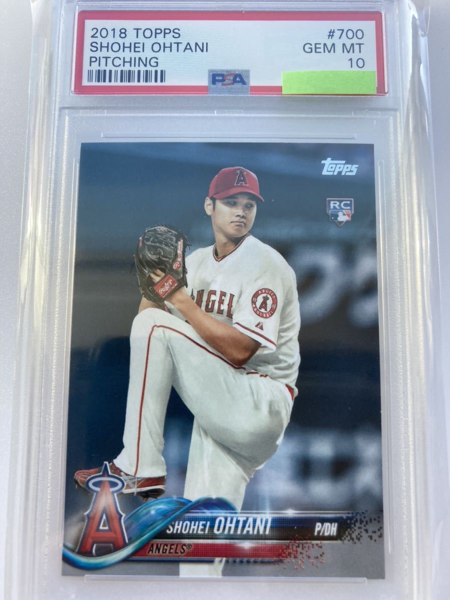 PSA 10 GEM MT 大谷翔平 2018 TOPPS #700 RC ルーキーカード SHOHEI