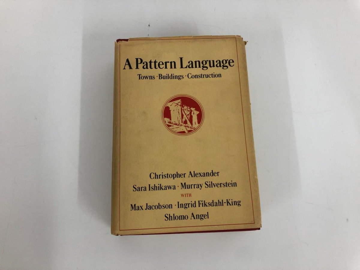 ▼　【洋書 A Pattern Language Towns, Buildings, Construction Christopher Alexander クリスト…】136-02305_画像1