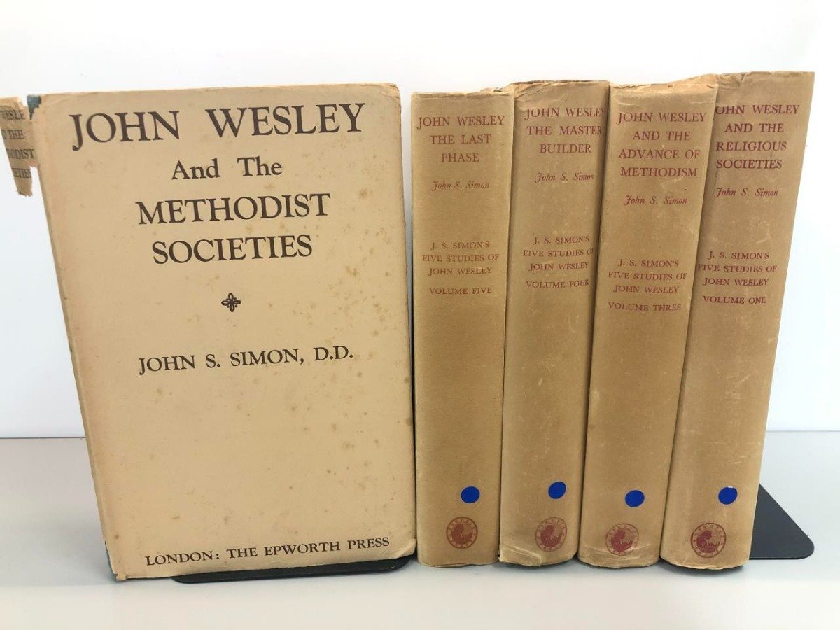 ▼　【英語 洋書5冊セット ジョン・ウェスレー関連書籍 John Wesley 】107-02305_画像1