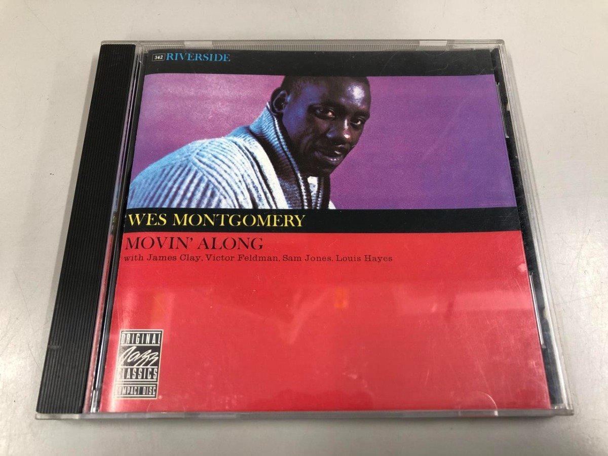 ★　【CD WES MONTGOMERY MOVIN' ALONG 1988】170-02305_画像1