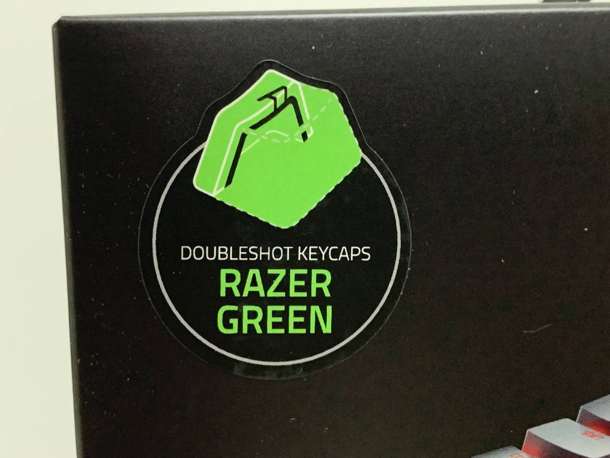新品 RAZER PBT KEYCAP UPGRADE SET RAZER GREEN レイザー キーキャップ グリーン アップグレードセット キーボード 定形外郵便対応_画像8