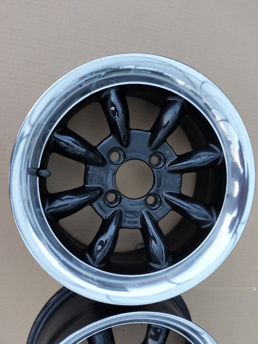 13インチ 6J +10 2本セット PCD100 4穴 USDM JDM Kカー レース | top