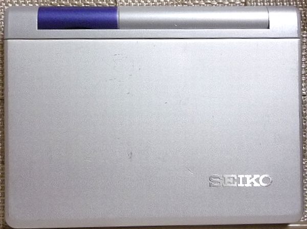 SEIKO SR-M4000 SII Seiko computerized dictionary Junk free shipping 