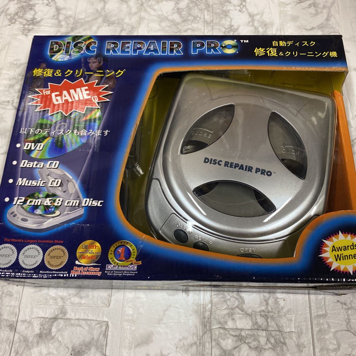 【​限​定​販​売​】 ディスク リペア 年代物 LS-100 自動DISC CD・DVDの修復・クリーニング！ プロ クリーナー、掃除用品