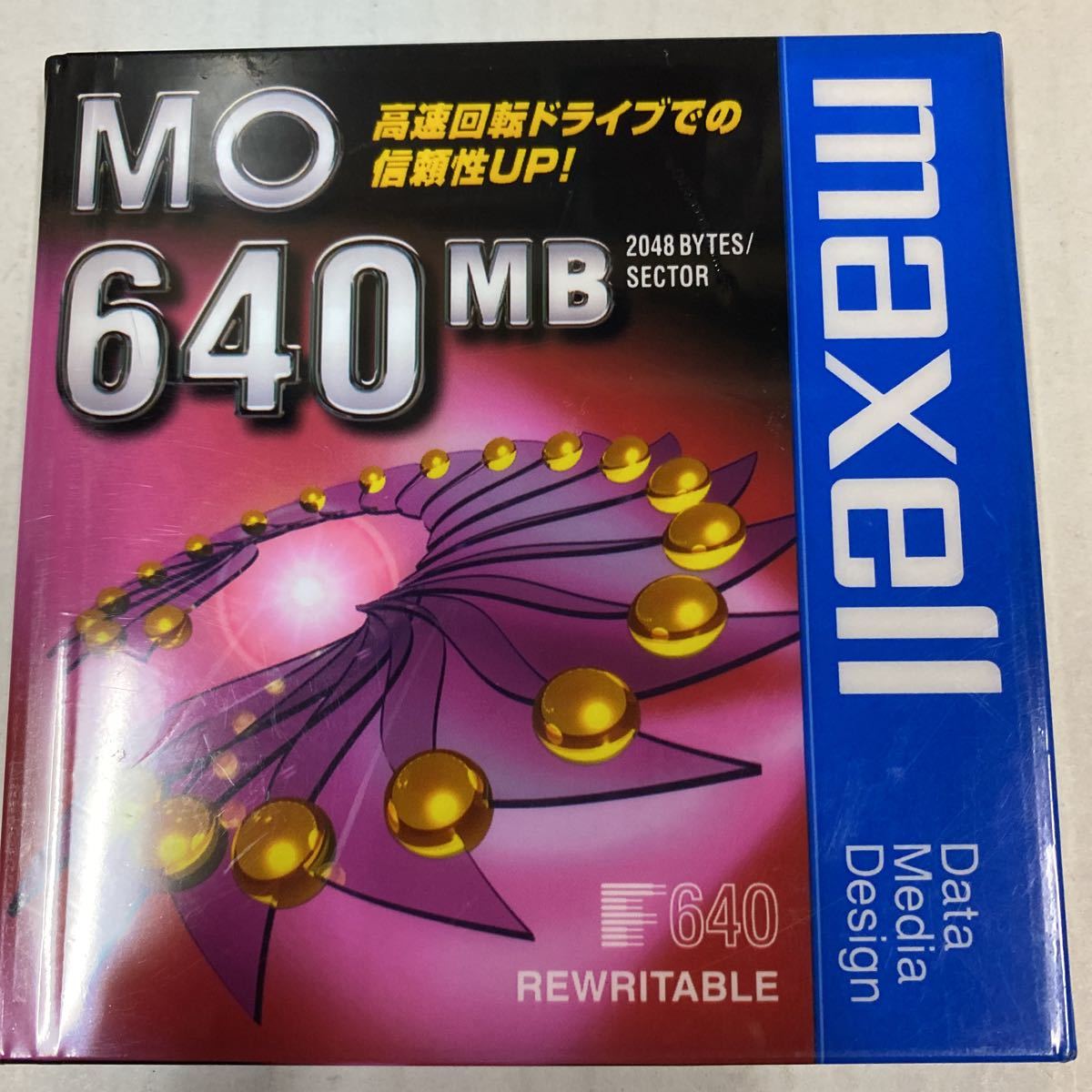  Hitachi mak cell mak cell MO 640MB Anne format maxell 3.5 type 