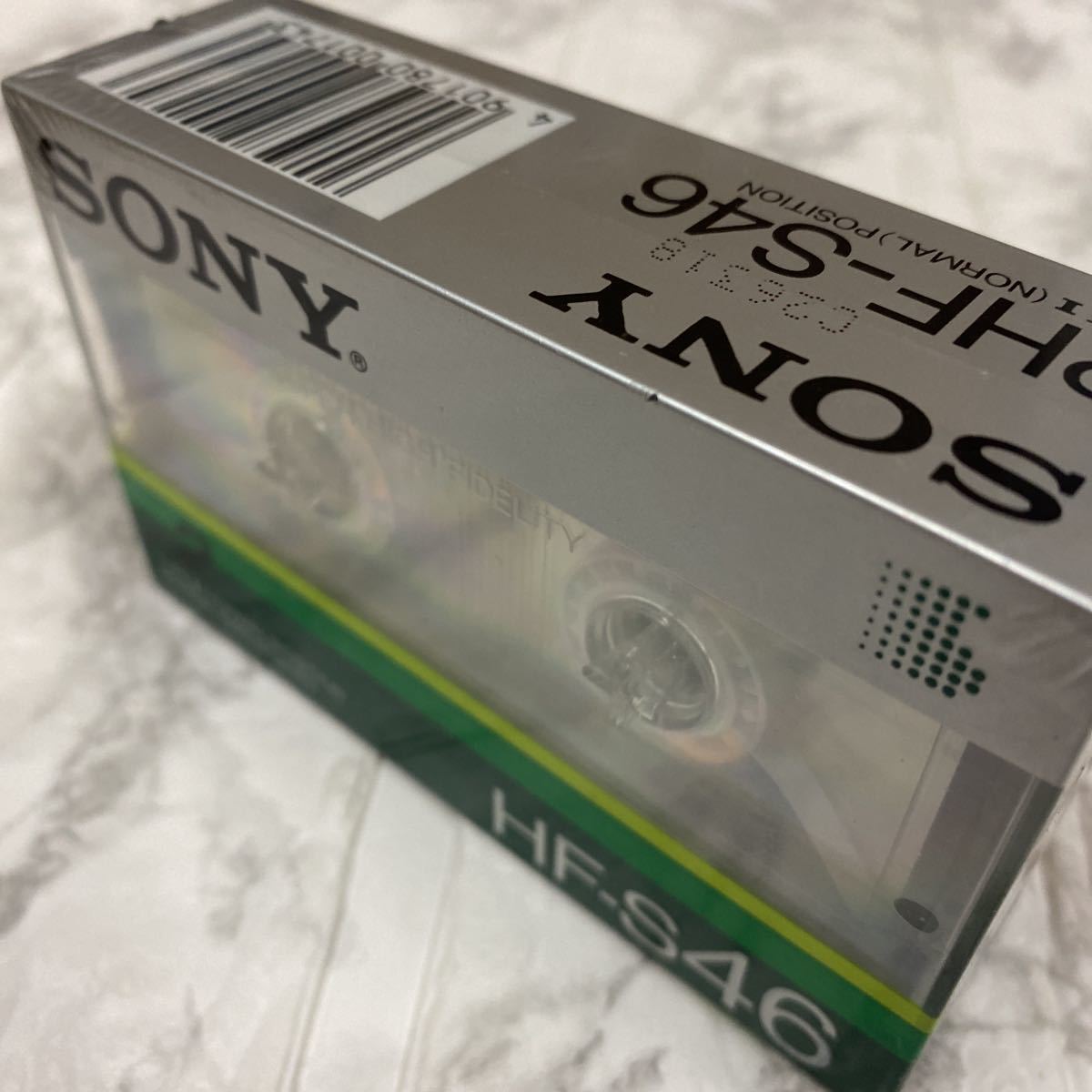 SONY カセットテープ HF-S 46 2パック ソニー 年代物_画像2