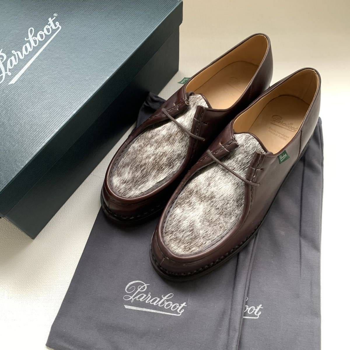 絶妙なデザイン フランス製 新品レア Paraboot 30.5㎝ ビッグサイズ