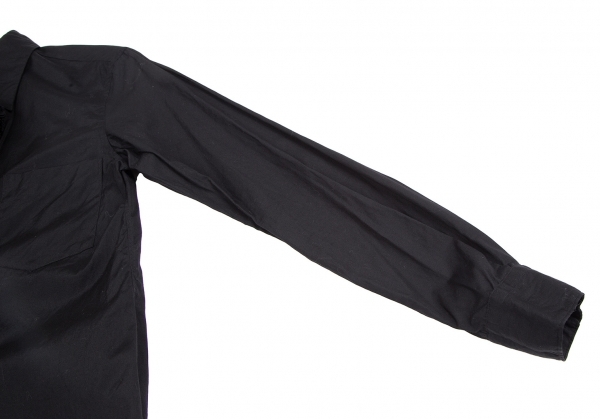 コムデギャルソンCOMME des GARCONS ボンボン装飾コットンシャツ 黒M 【レディース】_画像9