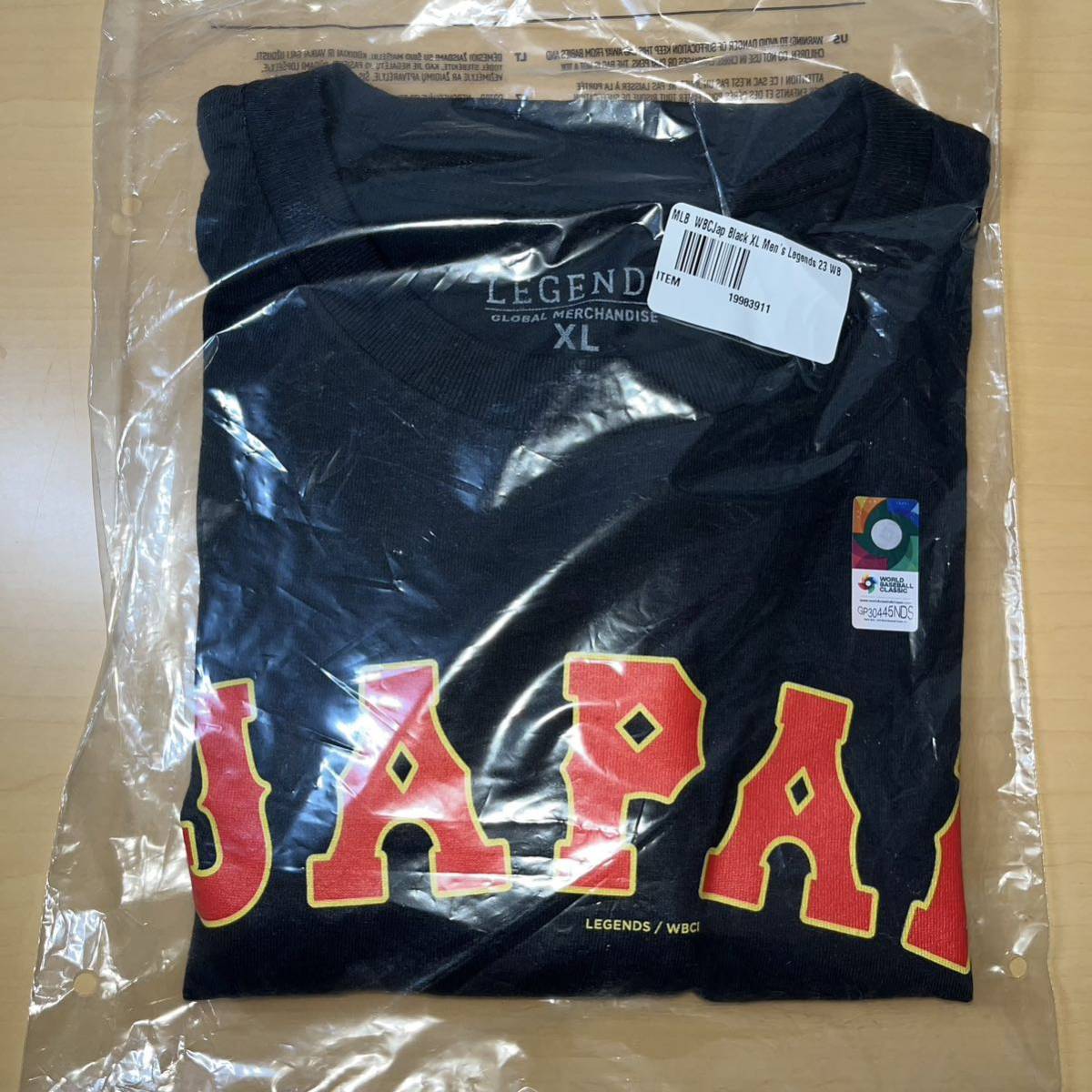 XL 黒 16 大谷翔平 WBC 2023 Name & Number T-Shirt Black Tシャツ 