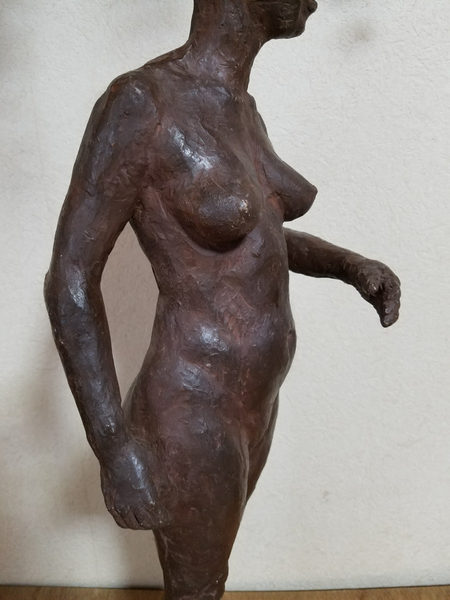 古い　ビンテージ　裸婦像　人物像_画像3