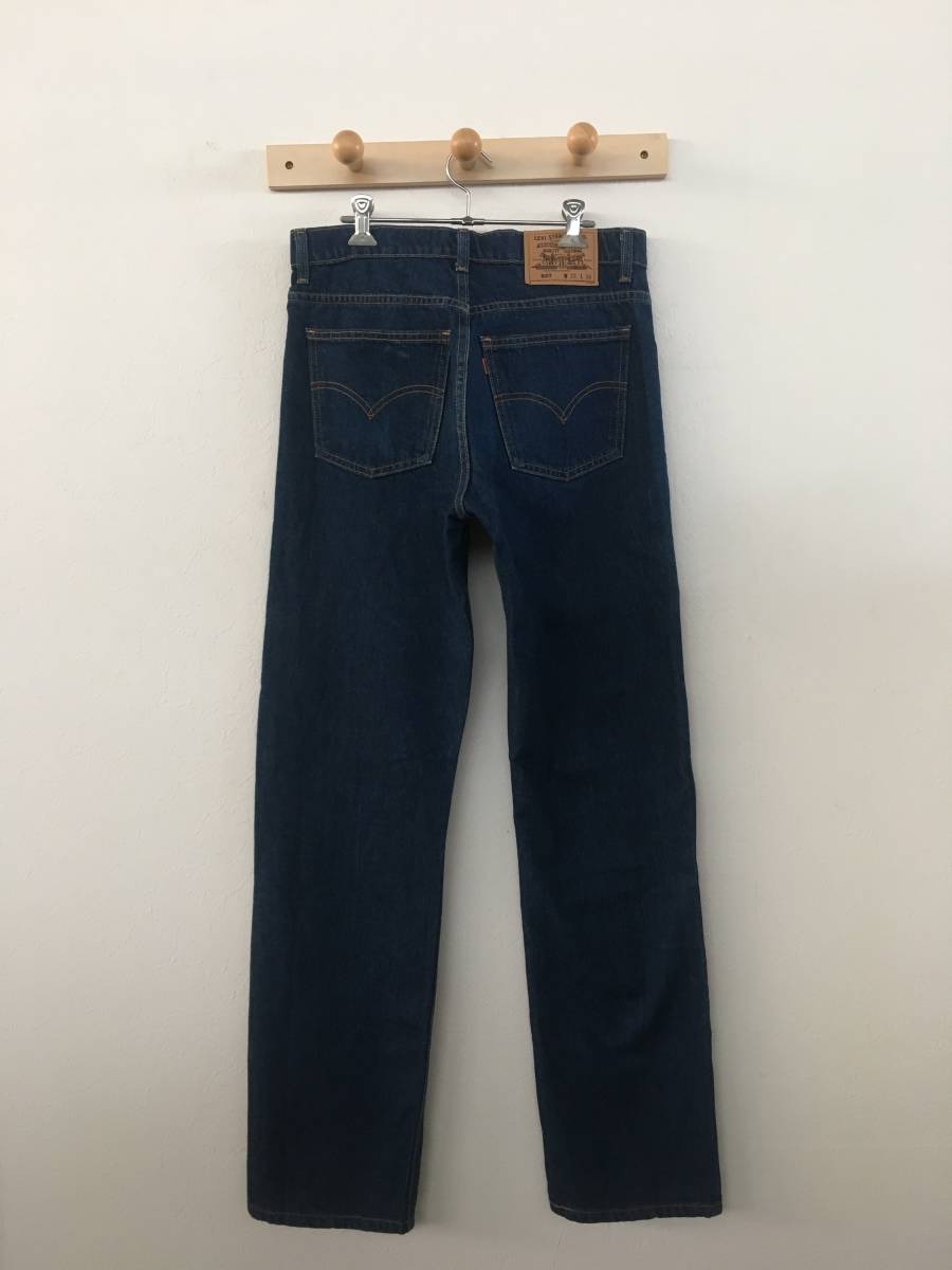 Levi's 607 リーバイス 607 メンズ ストレートデニム/ジーンズ オレンジタブ 美品 size W33_画像2