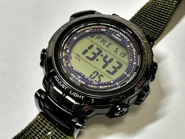 CASIO　カシオ　PRX-2000L　 プロトレック 　マナスル 　TOUGH SOLAR 　稼働品