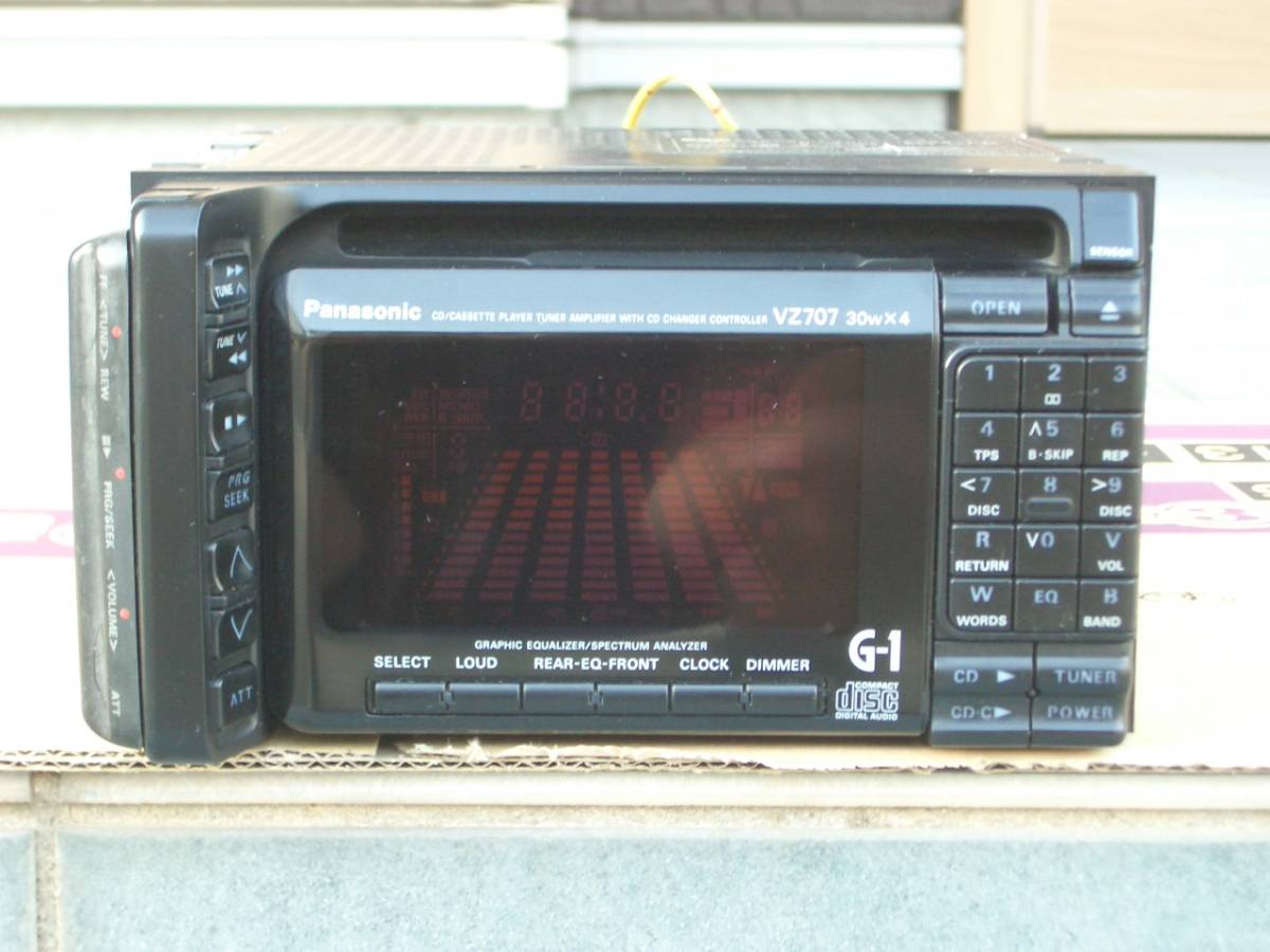 送料無料 Panasonic パナソニック CQ-VZ-707D CD カセット 送料無料 Panasonic パナソニック CQ-VZ-707D CD カセット