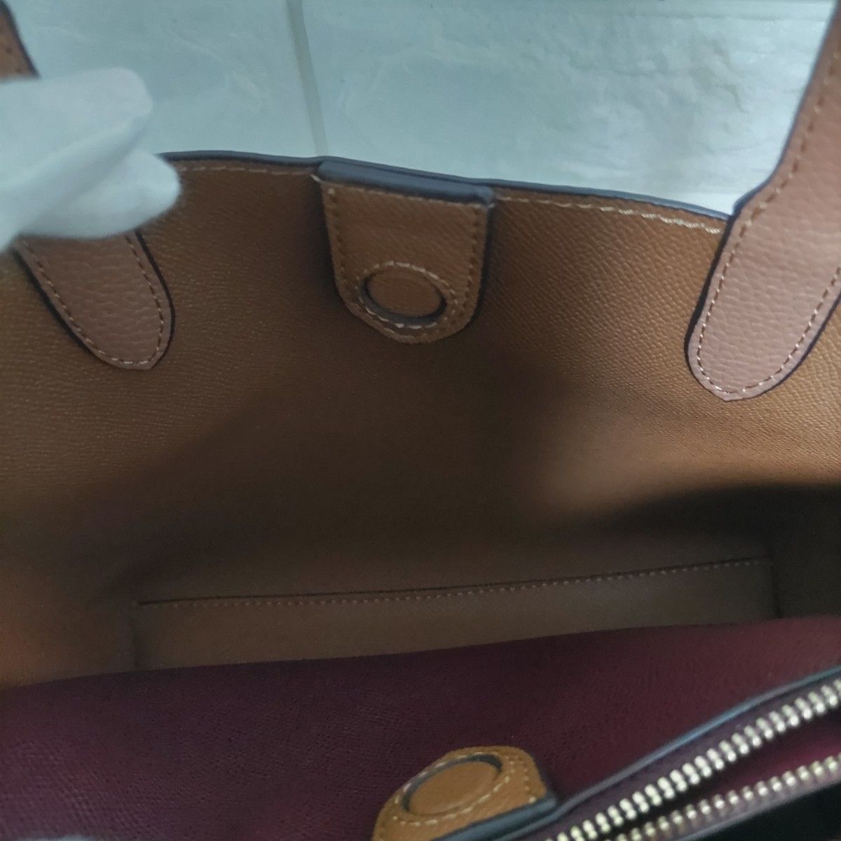 COACH コーチ ウィロウ トート 24 ショルダー WHITE ホワイト