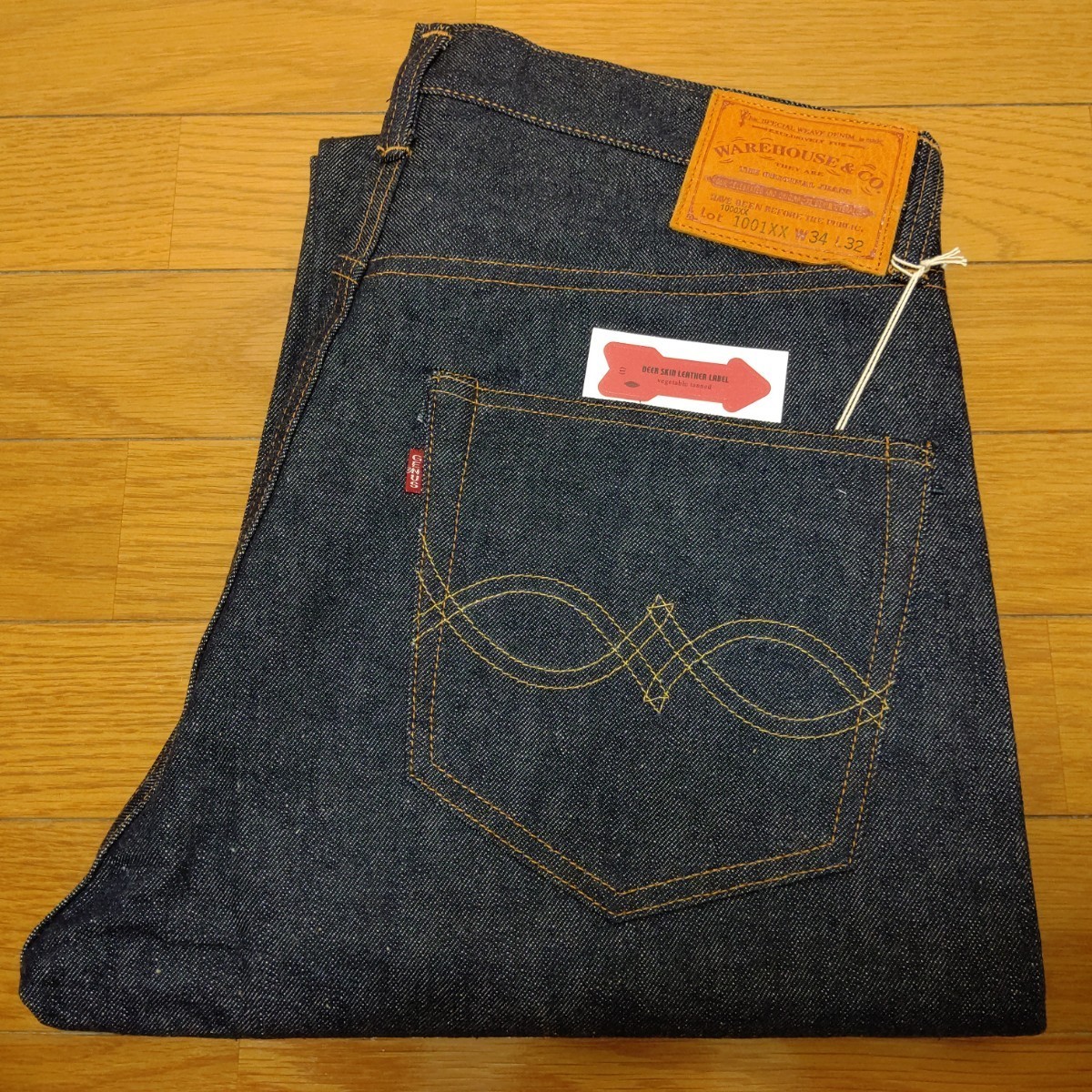 Lot 1001XX(1000XX)【1953MODEL】W34 NONWASH-