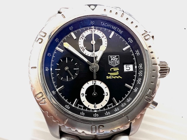 稼動品 アイルトンセナ 4000本限定 タグホイヤー TAG HEUER AT