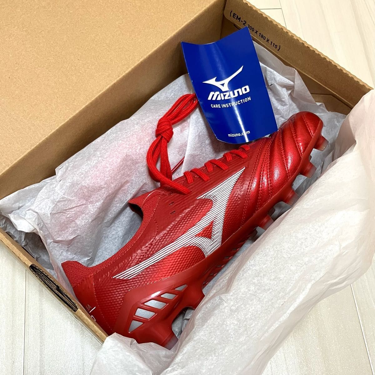 新品 MIZUNO ミズノ モレリアネオ3β エリート パッションレッド 新品 MIZUNO ミズノ モレリアネオ3β エリート パッションレッド