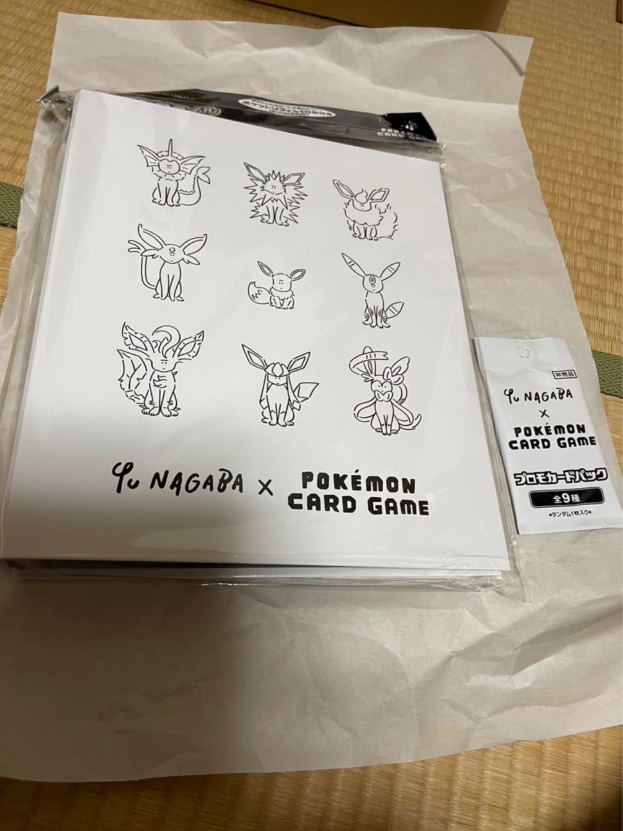 プロモカード付き「YU NAGABA × ポケモンカードゲーム イーブイズ コレクションファイル」