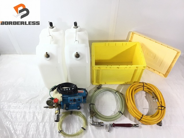 ☆比較的綺麗☆KYOWA キョーワ 100V テストポンプ KY-20A ホース+