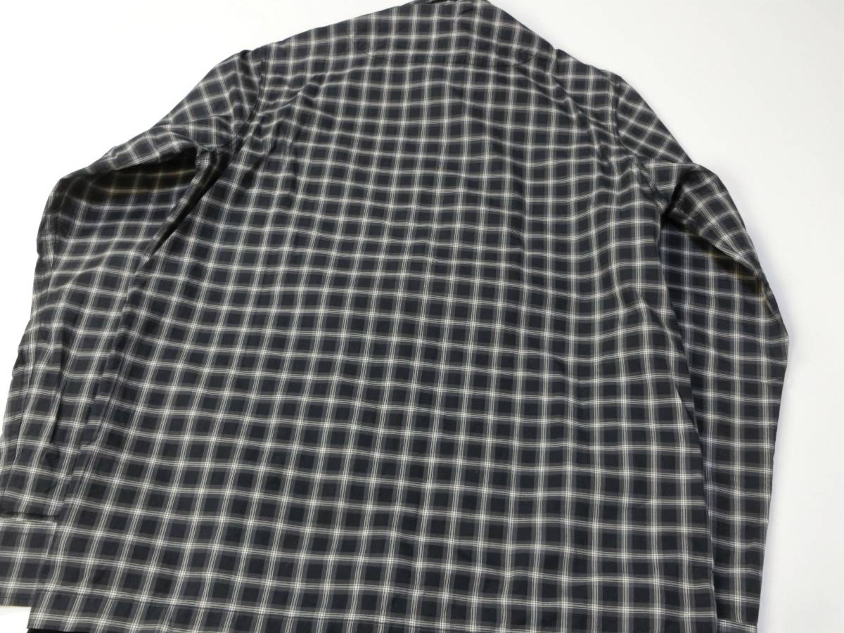 Casely-Hayford ケイスリーヘイフォード チェック ロングシャツジャケット XS_画像8