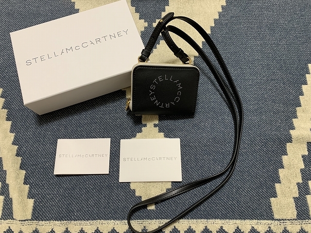 新入荷 新品 ステラマッカートニー ステラロゴ ジップ ストラップ カードホルダー 財布 ステラ・マッカートニー 新入荷 新品 ステラマッカートニー ステラロゴ ジップ ストラップ カードホルダー 財布 ステラ・マッカートニー