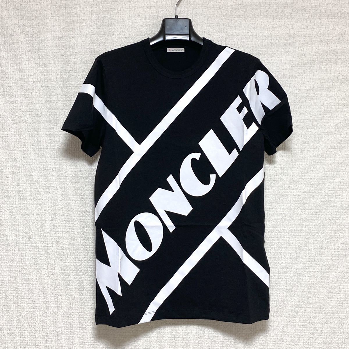 新品未使用 MONCLER モンクレール MAGLIA T-SHIRT ブラック