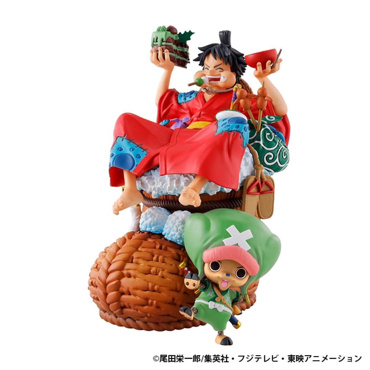 ワンピース プチラマDX　LOGBOX RE BIRTH 01 ONE PIECE ルフィ　チョッパー　フィギュア