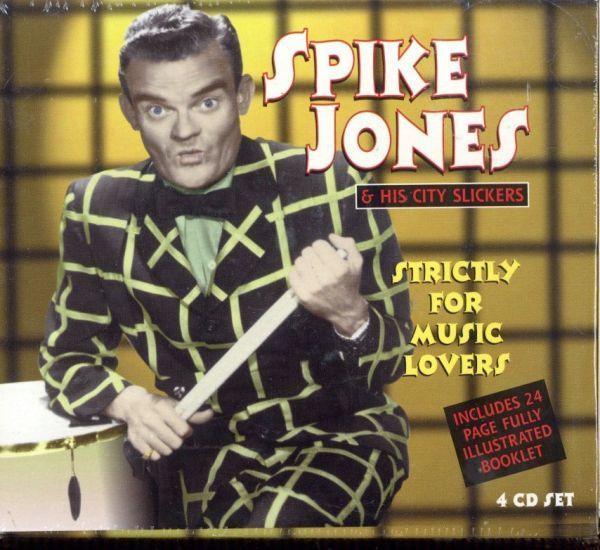 ◆新品◆4CD◆スパイク・ジョーンズ Spike Jones & His City Slickers◆Strictly For Music Lovers【m7258】の画像1
