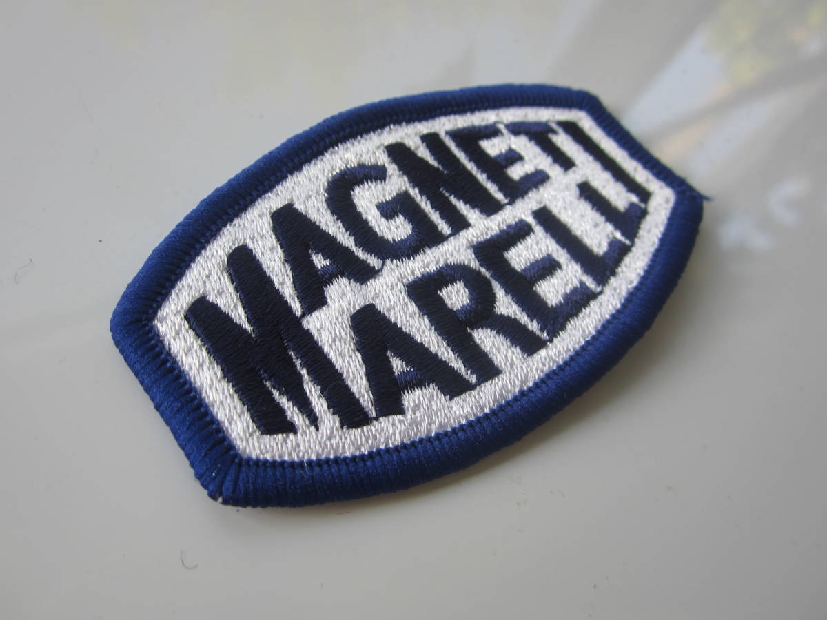 ビンテージ マニエッティ・マレリ MAGNETI MARELLI レーシング メーカー ワッペン/エンブレム 自動車 バイク レーシング ① 189_画像4