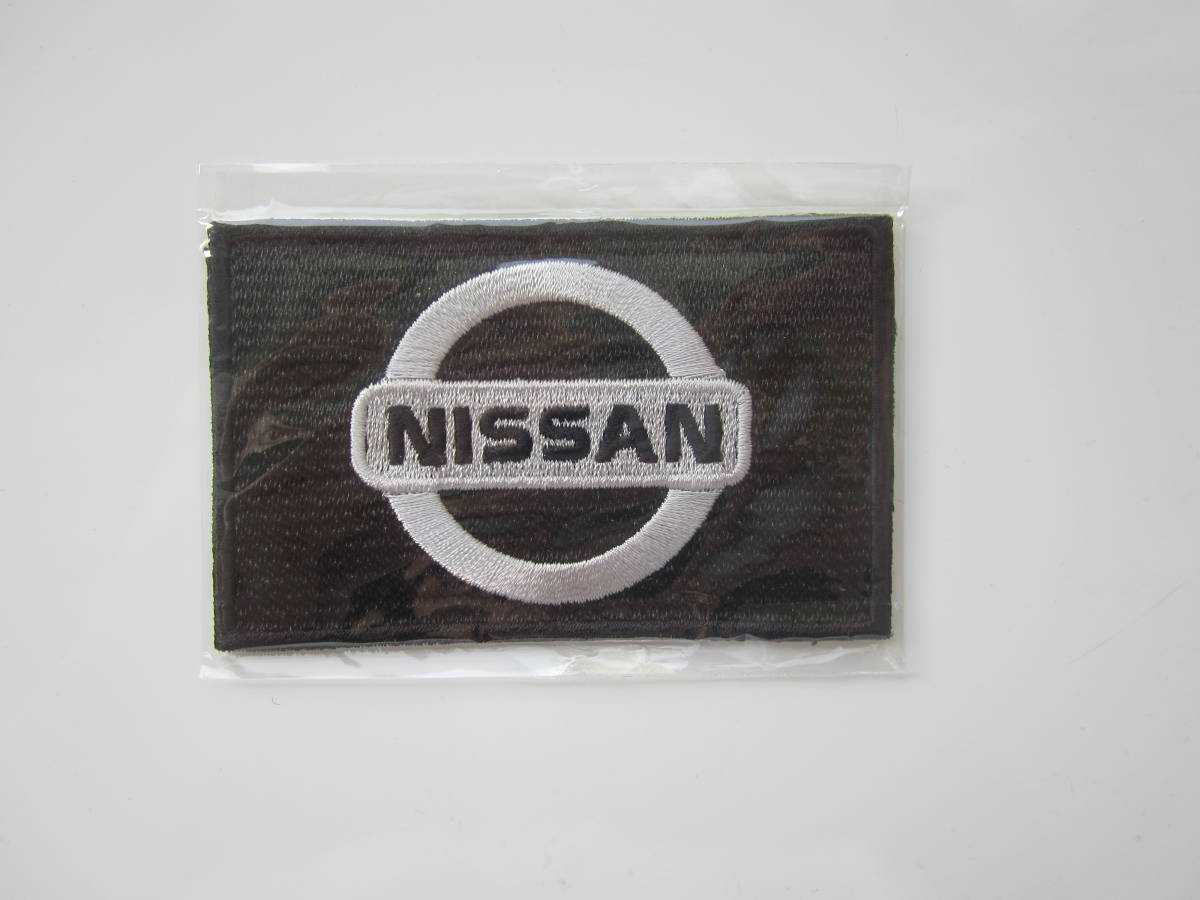 NISSAN 日産 ロゴ メーカー ワッペン/刺繍 エンブレム レーシング 自動車 バイク 119_画像3