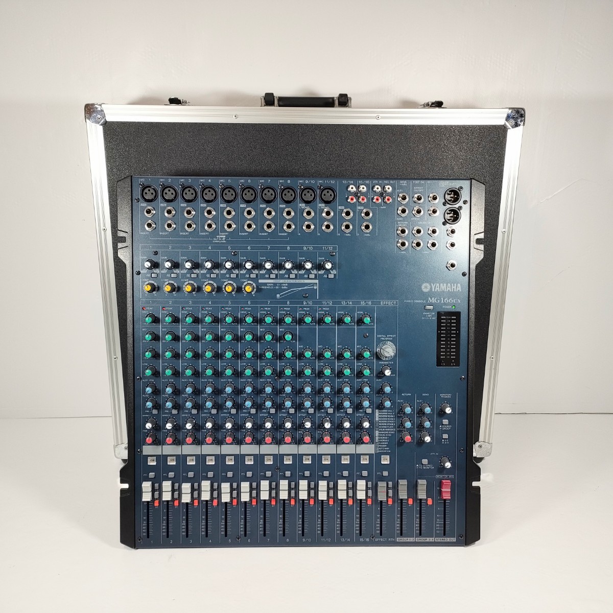 YAMAHA アナログミキサー MG166CX ハードケース付き | charcas.gob.mx