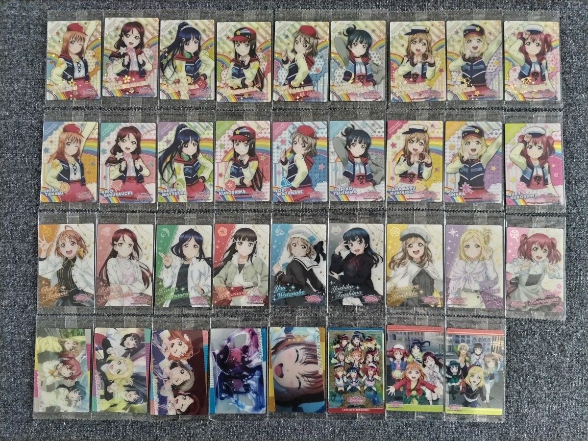 ラブライブ!サンシャイン!!ウエハース vol.1-7 劇場版1,2 全種コンプ