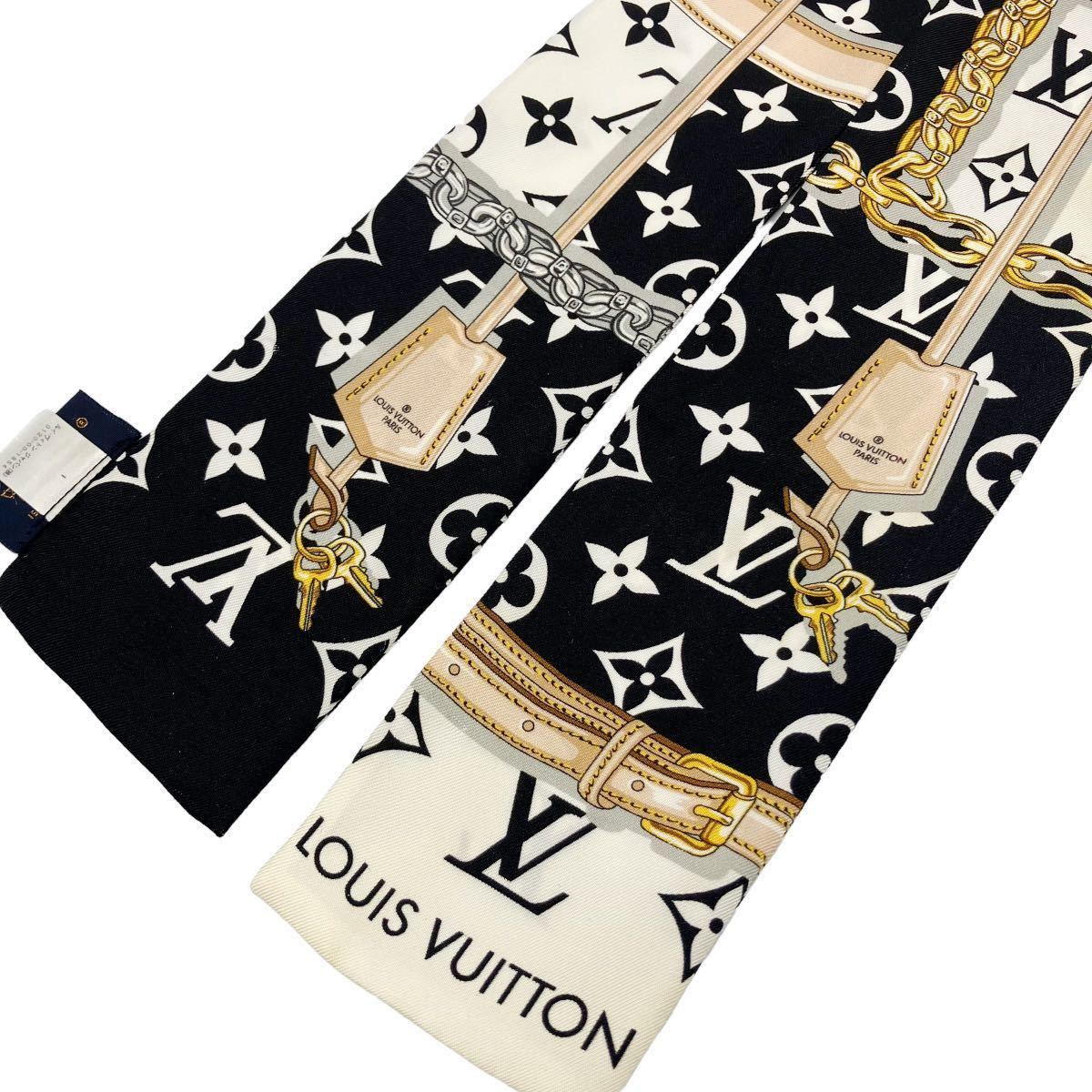 Louis Vuitton[M7865]Silk Monogram Confidential Bandeau Scarf Monogram