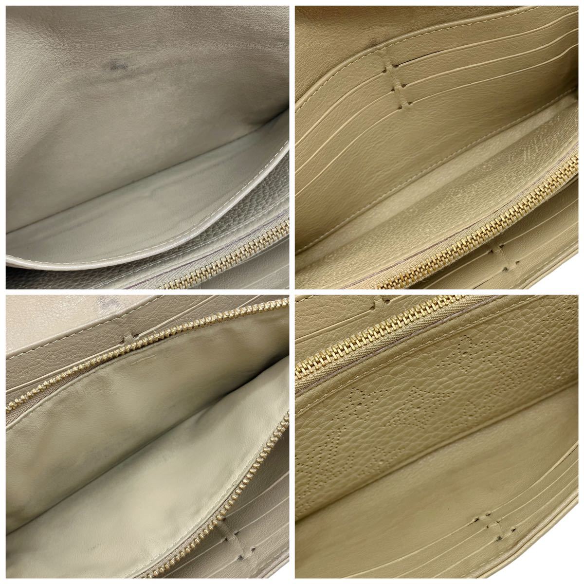 良品】ルイヴィトン LOUIS VUITTON マヒナ M58134 ポルトフォイユ