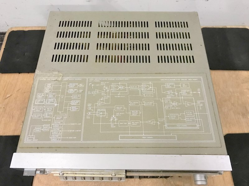SANYO マイクロカセット RD-XM1 カセットデッキ | normanhubbard.com