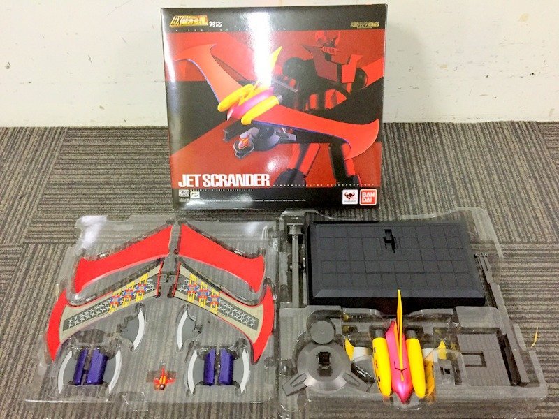 ヤフオク! - BANDAI DX超合金魂対応 ジェットスクランダーセット...